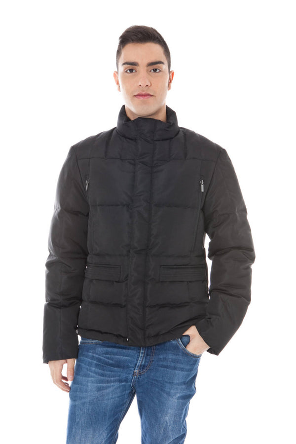 Calvin Klein Homem Preto Down Casaco
