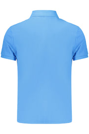 POLO EM ALGODÃO CALVIN KLEIN HOMEM AZUL CLARO