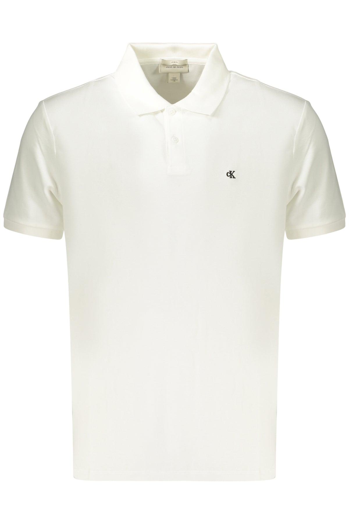 POLO EM ALGODÃO CALVIN KLEIN HOMEM BRANCO