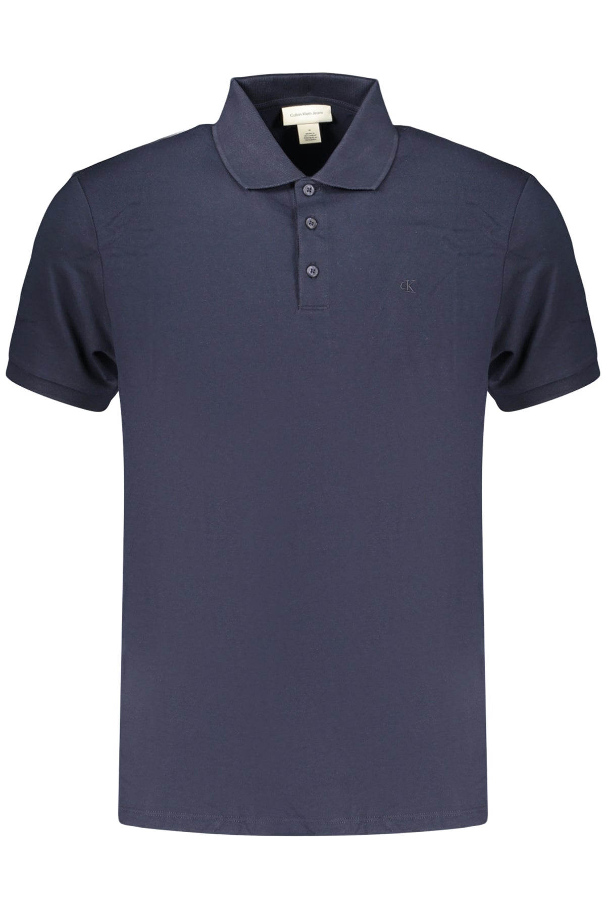 POLO EM ALGODÃO CALVIN KLEIN HOMEM AZUL