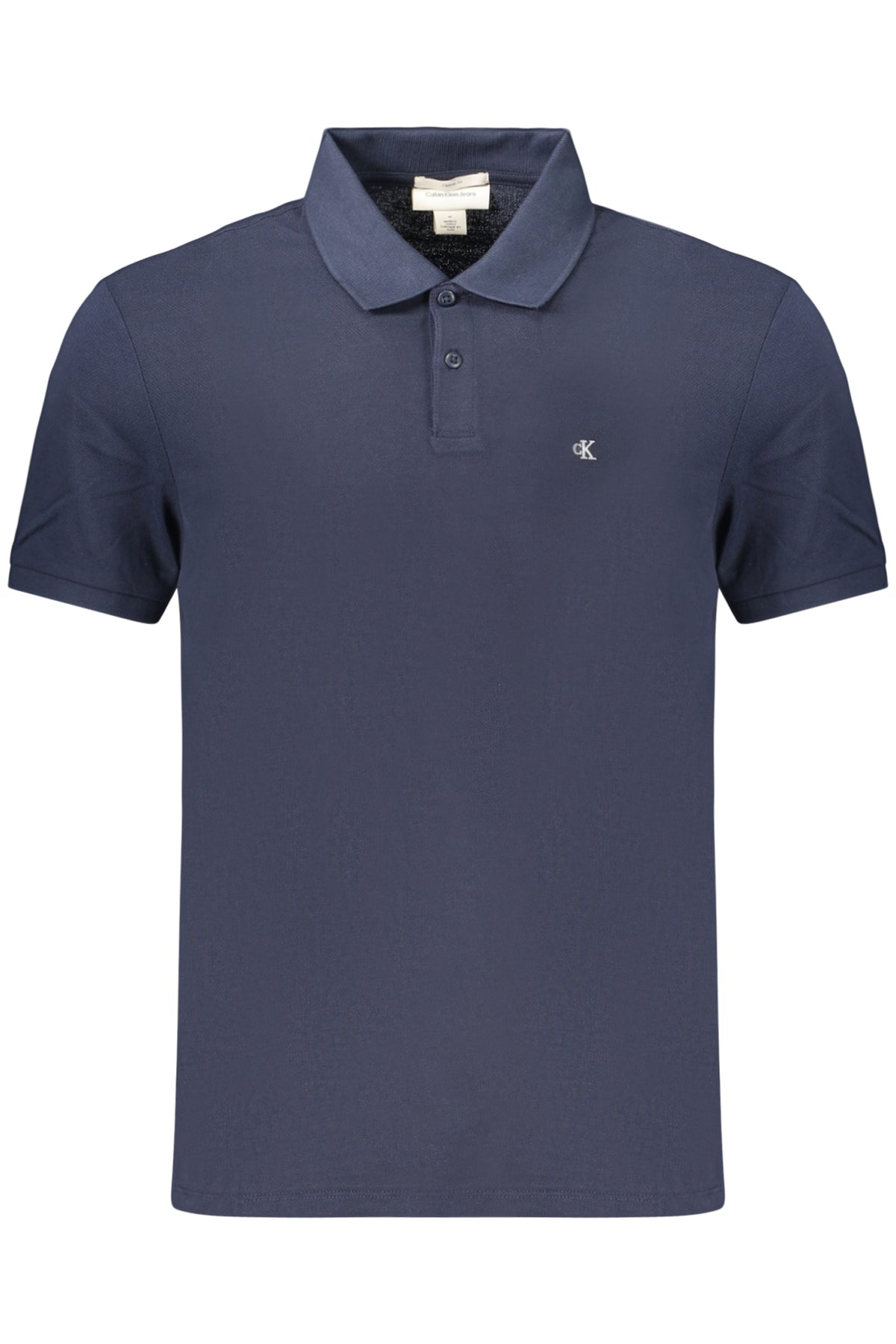 POLO EM ALGODÃO CALVIN KLEIN HOMEM AZUL