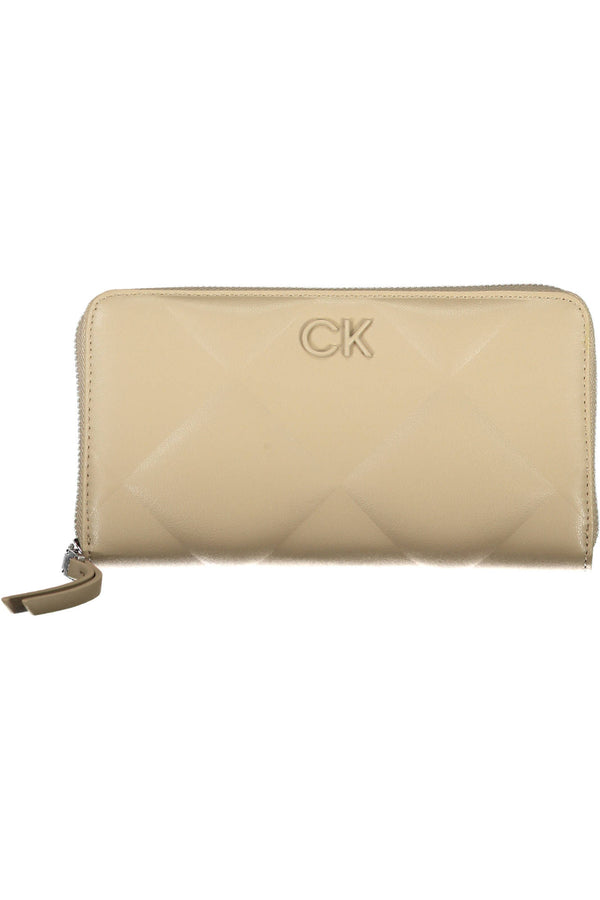 CARTEIRA CALVIN KLEIN FEMININA BEGE