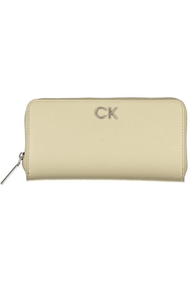 CARTEIRA CALVIN KLEIN FEMININA BEGE
