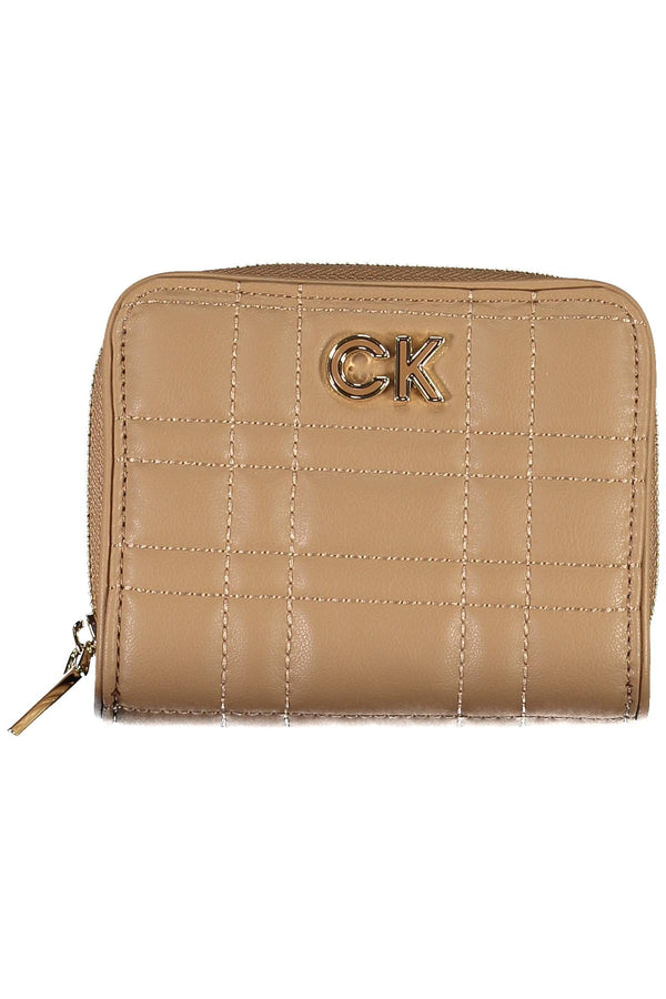 CARTEIRA DE MULHER CALVIN KLEIN BEGE
