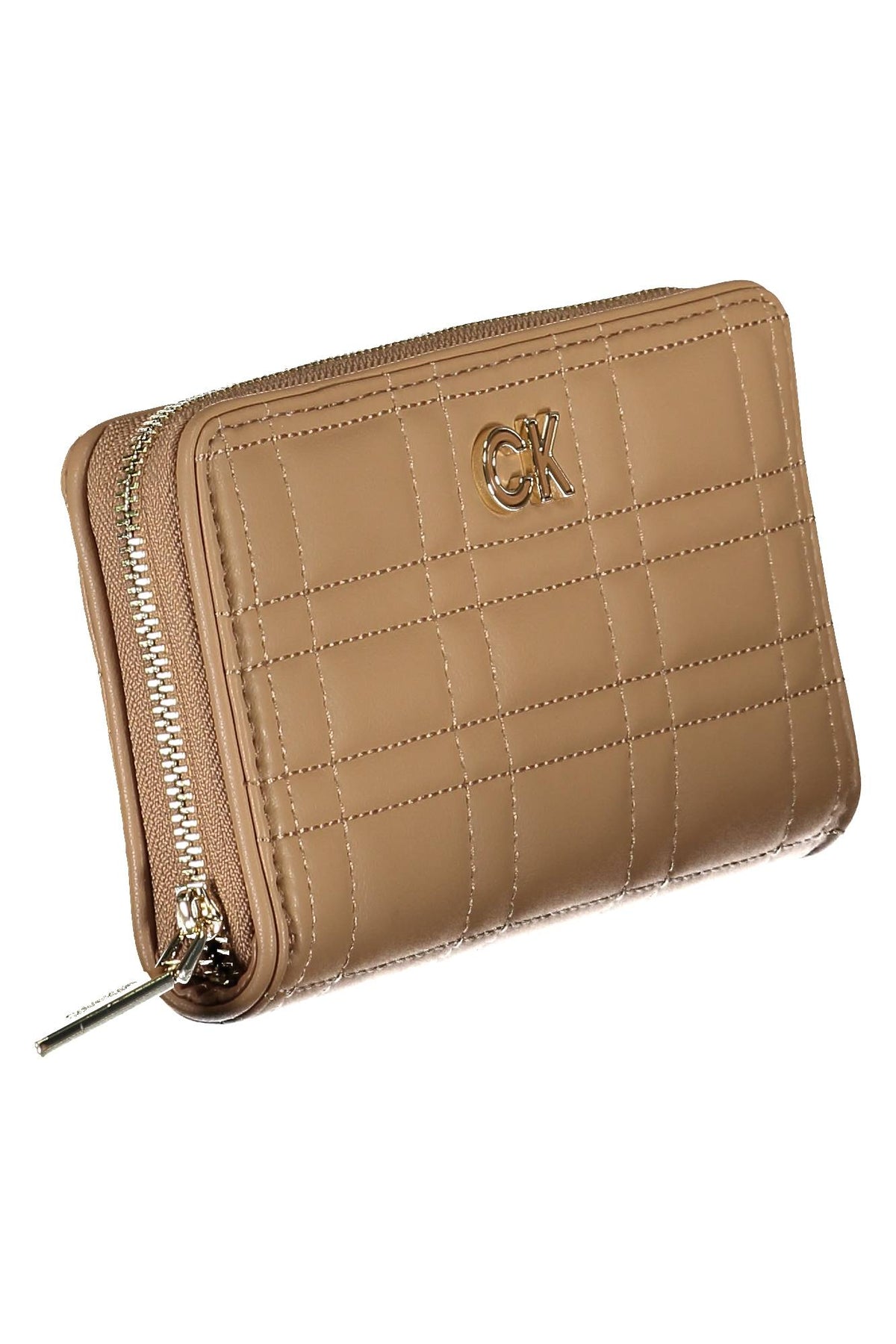 CALVIN KLEIN BEIGE WOMEN'S WALLET