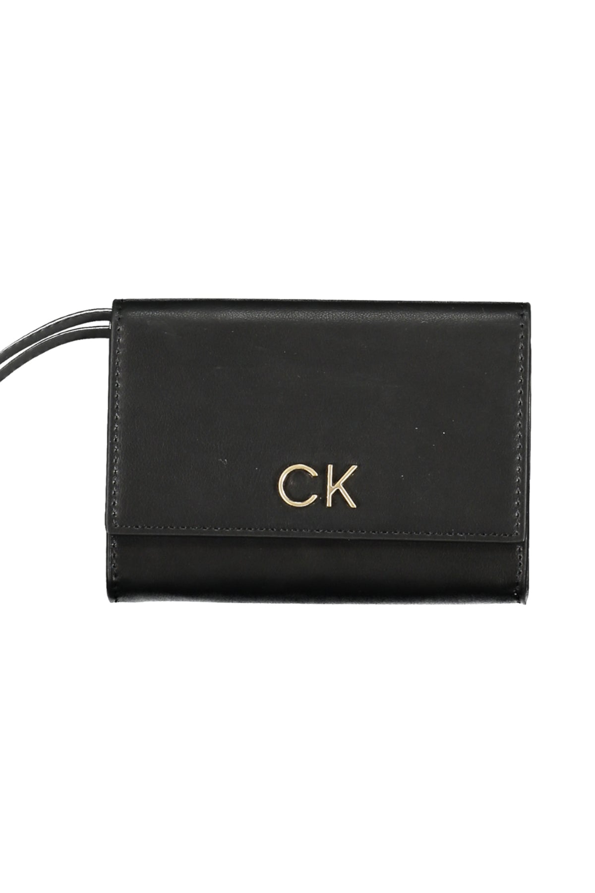 CARTEIRA COM FECHO CALVIN KLEIN MULHER PRETA