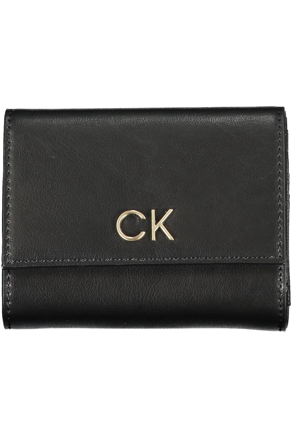 CARTEIRA COM LOGÓTIPO CALVIN KLEIN MULHER PRETA