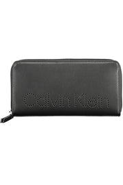 BLACK CALVIN KLEIN WALLET FOR WOMEN