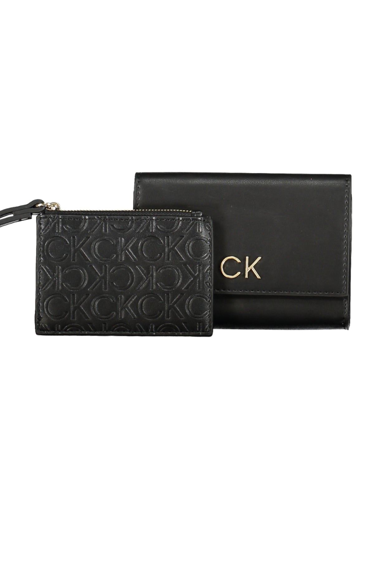 CARTEIRA COM FECHO CALVIN KLEIN MULHER PRETA
