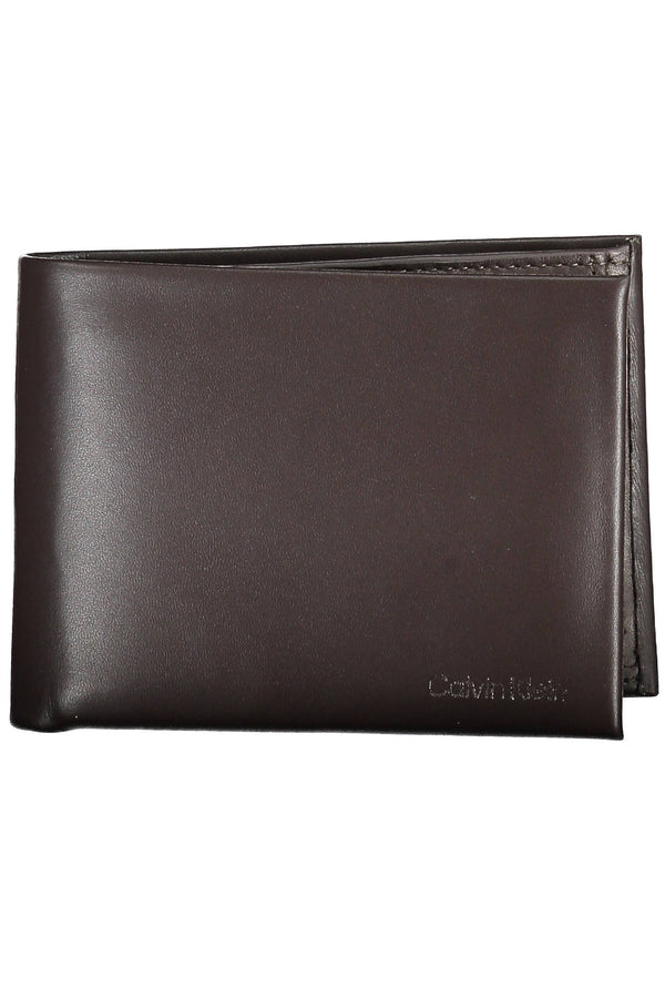 CARTEIRA CALVIN KLEIN MASCULINA MARROM