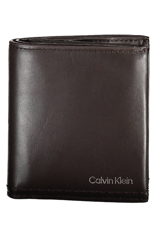 CARTEIRA CALVIN KLEIN HOMEM MARROM