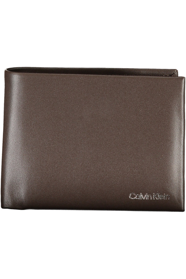 CARTEIRA CALVIN KLEIN MASCULINA MARROM