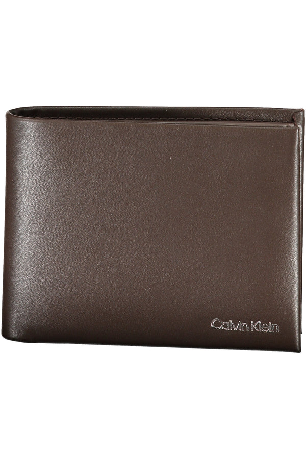 CARTEIRA CALVIN KLEIN MASCULINA MARROM