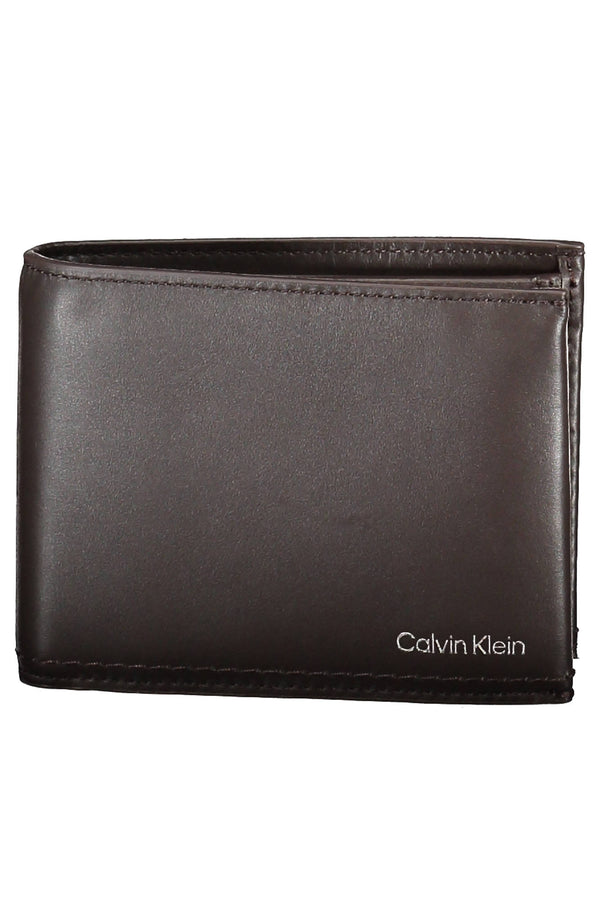 CARTEIRA CALVIN KLEIN HOMEM MARROM