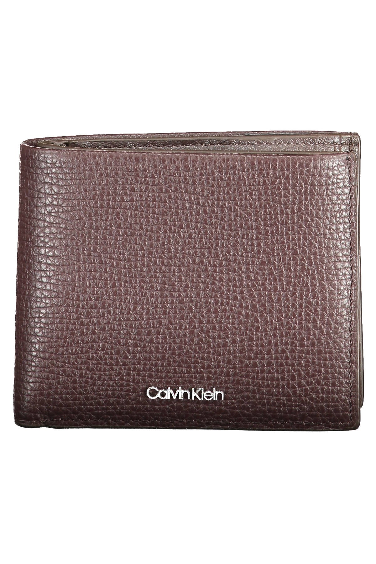 CARTEIRA EM COURO CALVIN KLEIN HOMEM CASTANHA