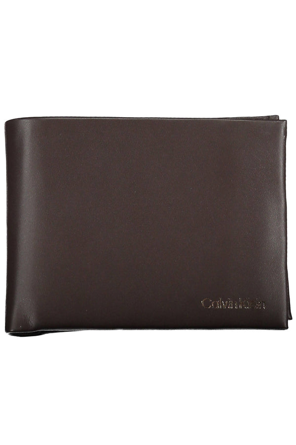 CARTEIRA CALVIN KLEIN MASCULINA MARROM