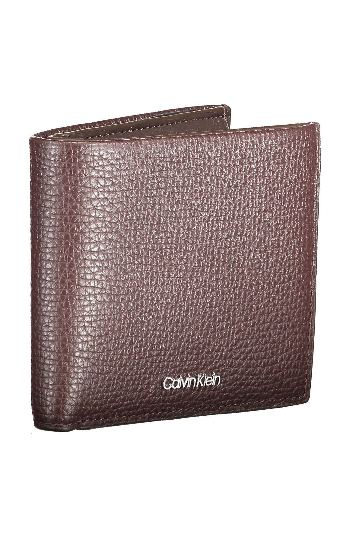 CARTEIRA EM COURO CALVIN KLEIN HOMEM CASTANHA