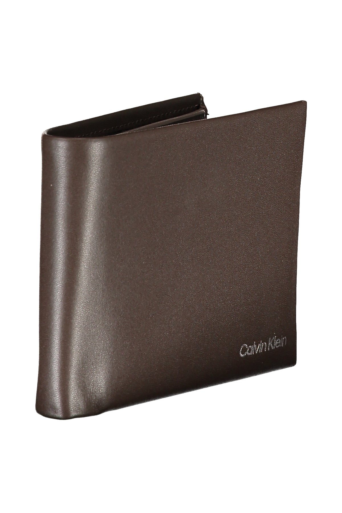 CARTEIRA EM COURO CALVIN KLEIN HOMEM CASTANHA