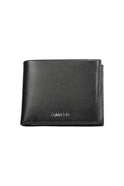 CARTEIRA COM LOGÓTIPO CALVIN KLEIN HOMEM PRETA