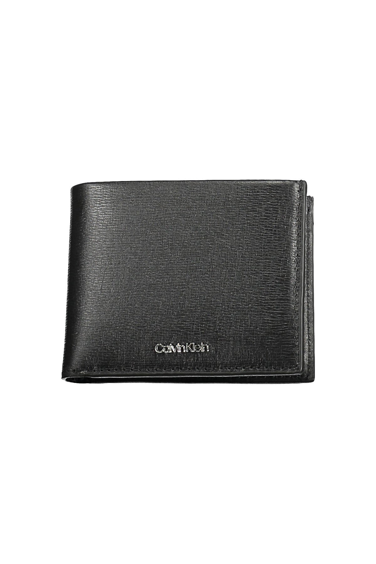CARTEIRA COM LOGÓTIPO CALVIN KLEIN HOMEM PRETA