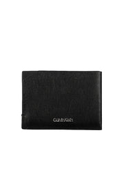 CARTEIRA EM COURO CALVIN KLEIN HOMEM PRETA
