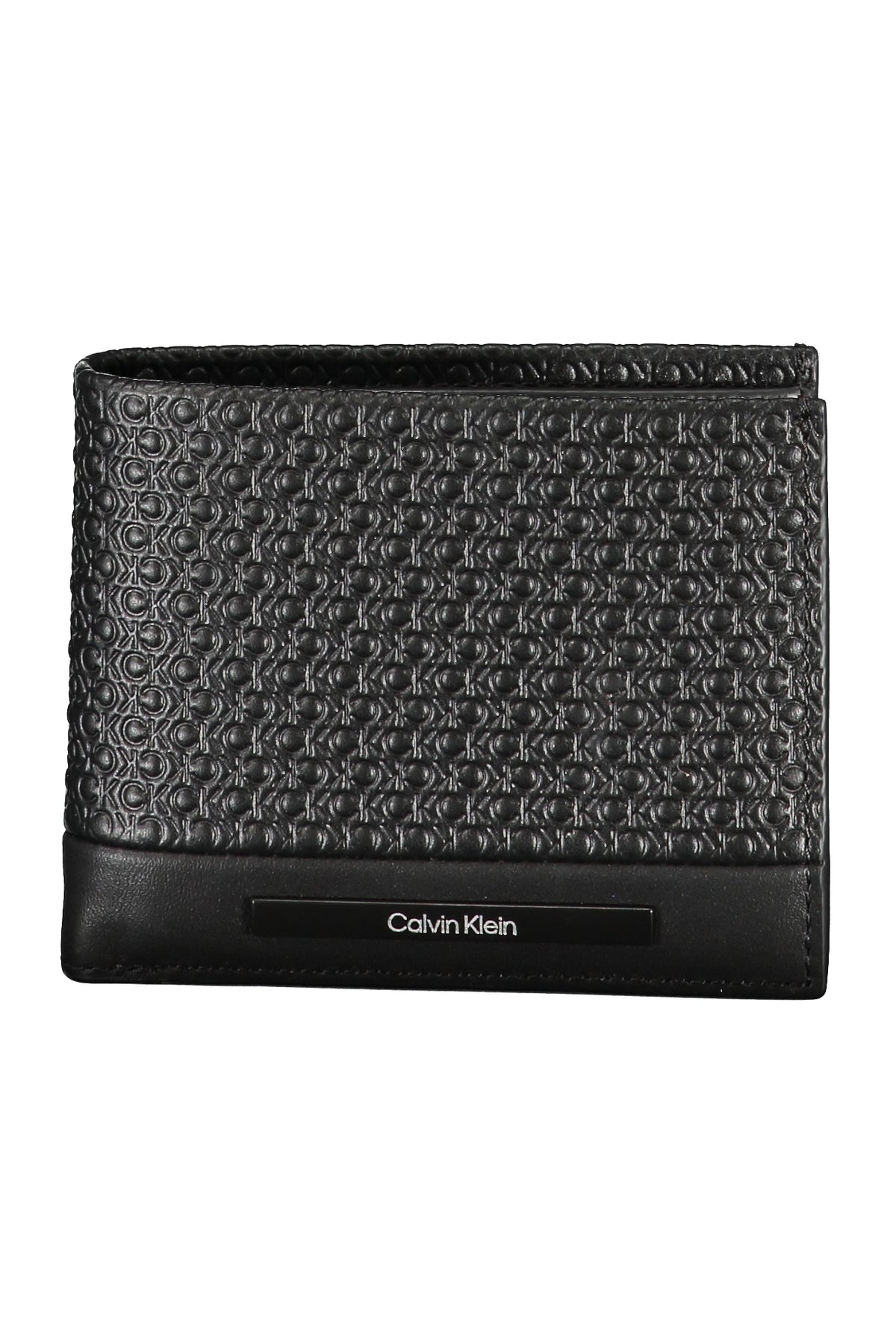 CARTEIRA EM COURO CALVIN KLEIN HOMEM PRETA
