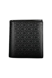CARTEIRA COM LOGÓTIPO CALVIN KLEIN HOMEM PRETA