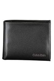 CARTEIRA COM LOGÓTIPO CALVIN KLEIN HOMEM PRETA