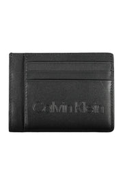 CARTEIRA COM ESTAMPADO CALVIN KLEIN HOMEM PRETA