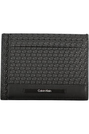 CARTEIRA EM COURO CALVIN KLEIN HOMEM PRETA