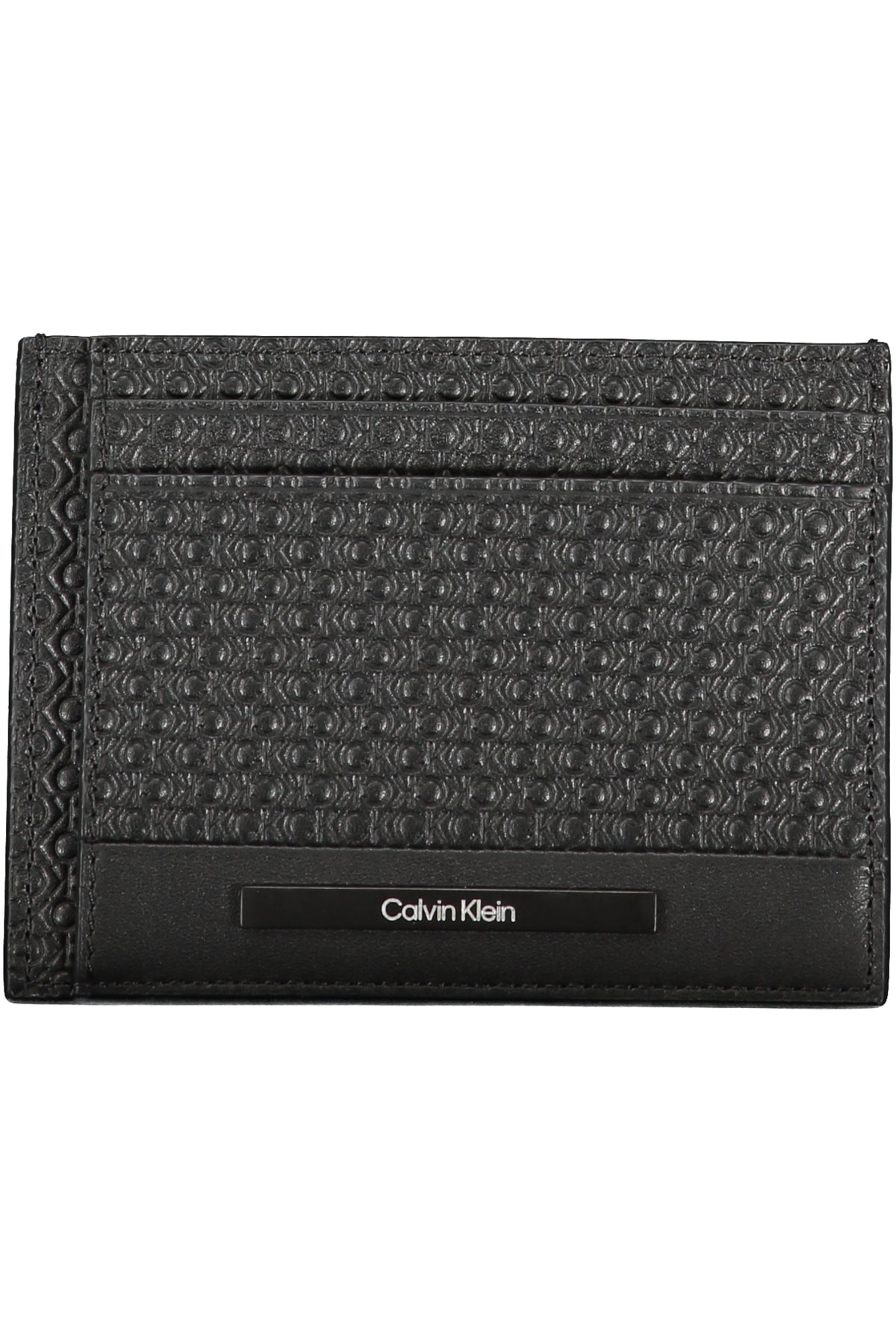 CARTEIRA EM COURO CALVIN KLEIN HOMEM PRETA