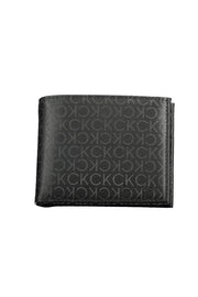 CARTEIRA COM LOGÓTIPO CALVIN KLEIN HOMEM PRETA