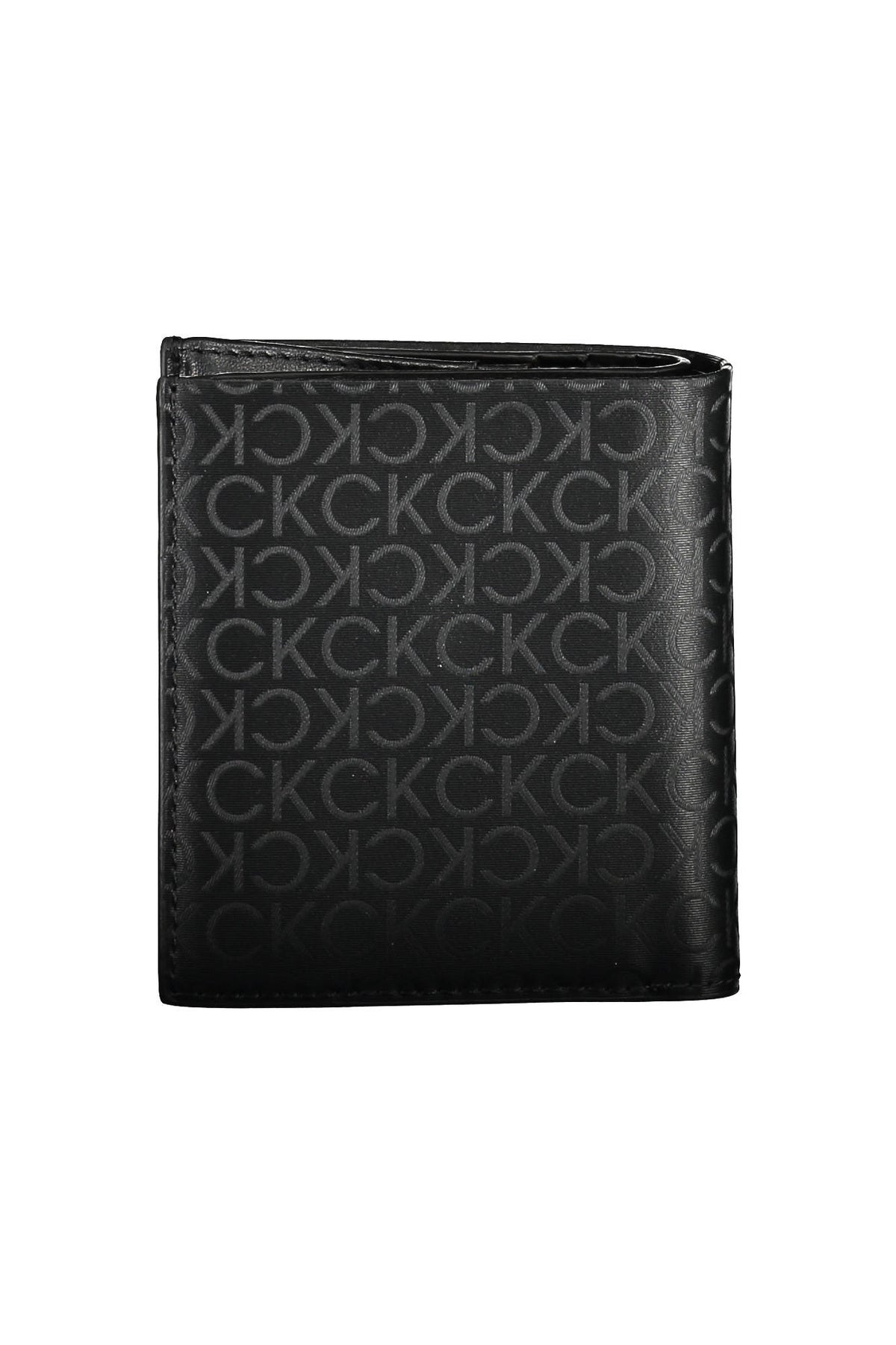 CARTEIRA COM LOGÓTIPO CALVIN KLEIN HOMEM PRETA