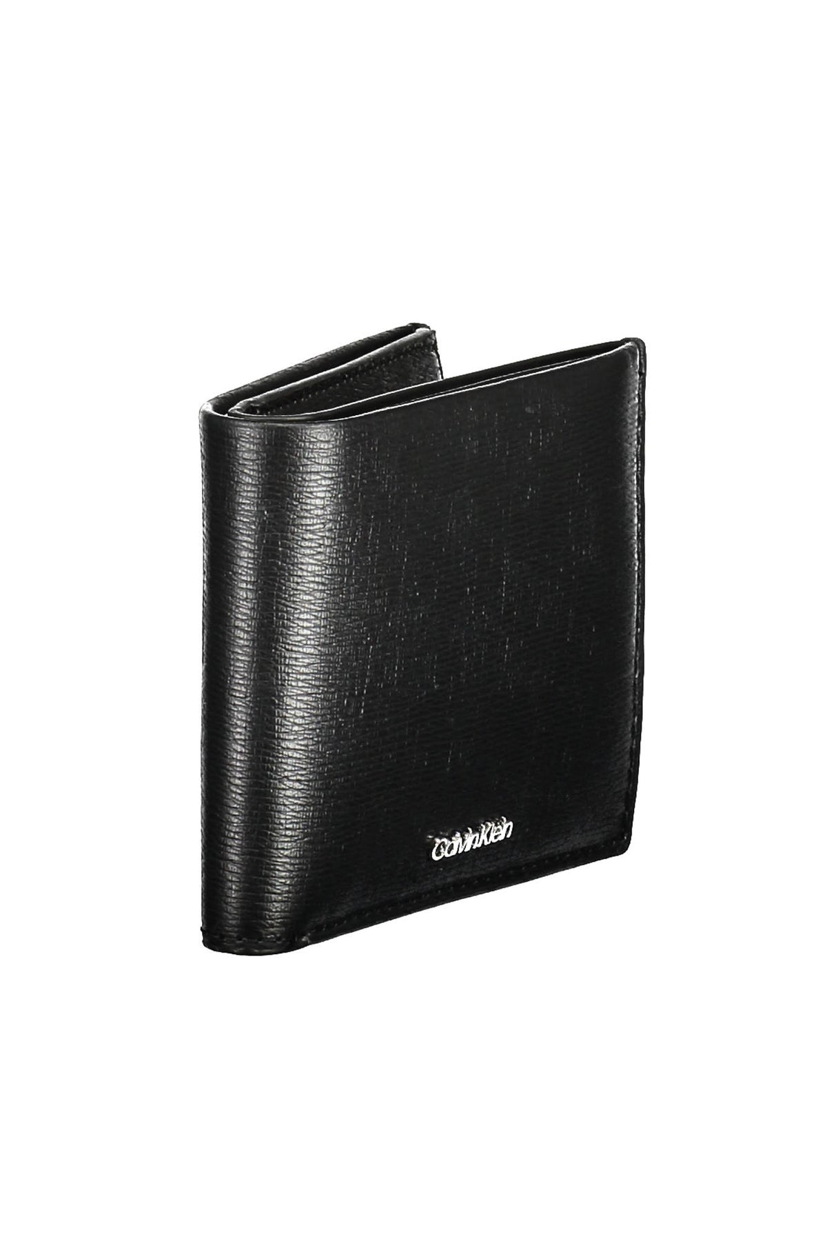 CARTEIRA COM LOGÓTIPO CALVIN KLEIN HOMEM PRETA