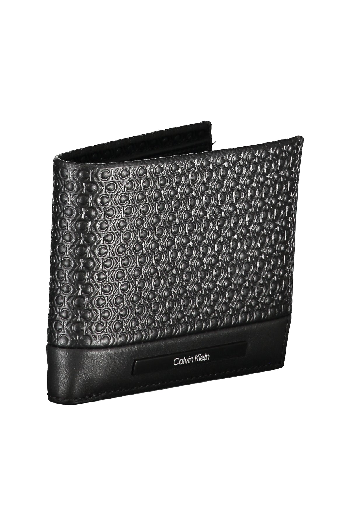CARTEIRA EM COURO CALVIN KLEIN HOMEM PRETA