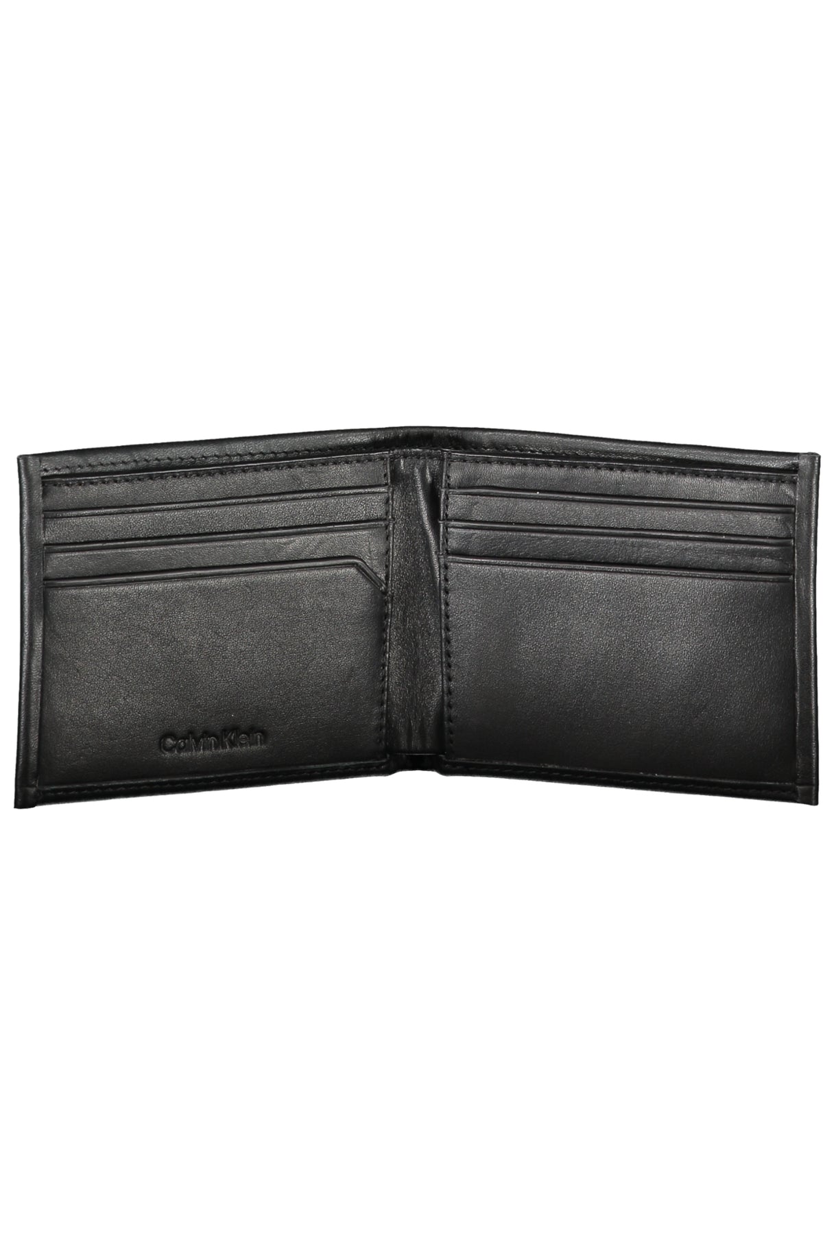 CARTEIRA COM LOGÓTIPO CALVIN KLEIN HOMEM PRETA