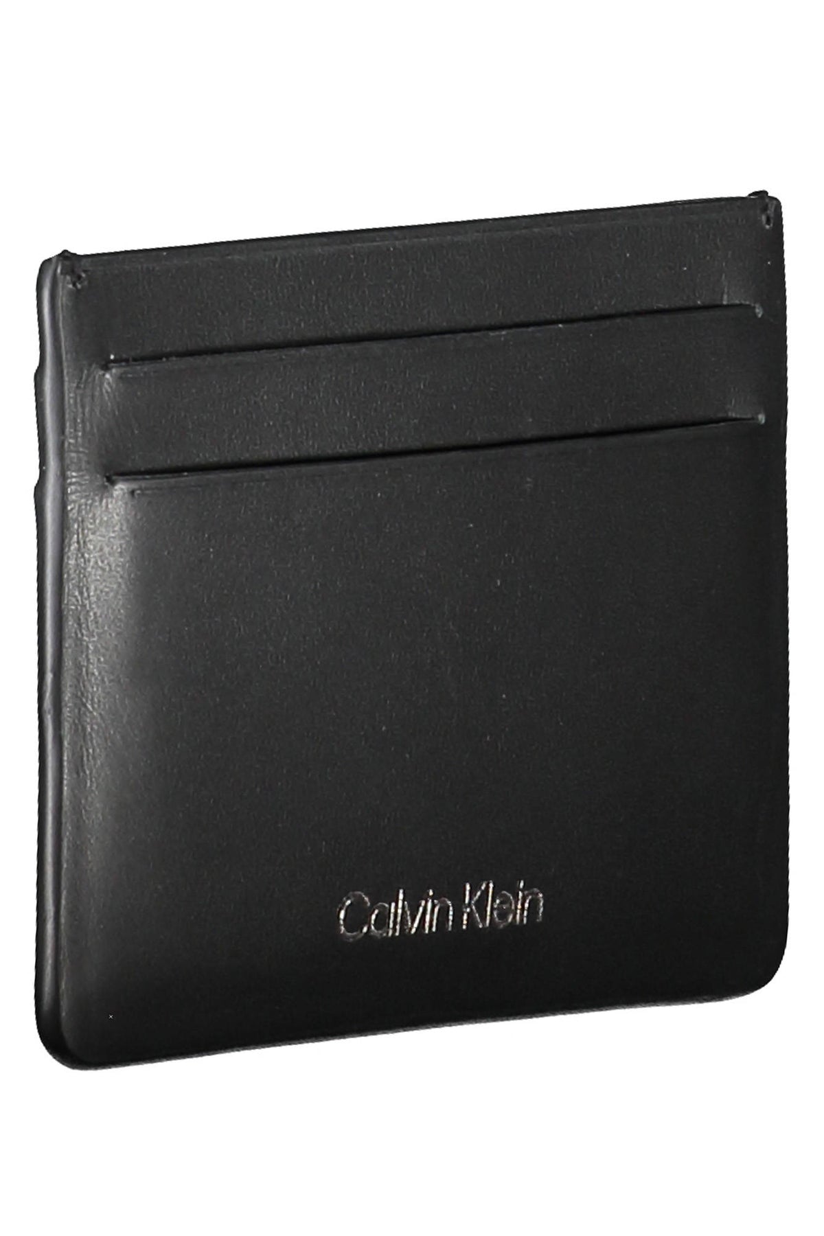 CARTEIRA EM COURO CALVIN KLEIN HOMEM PRETA