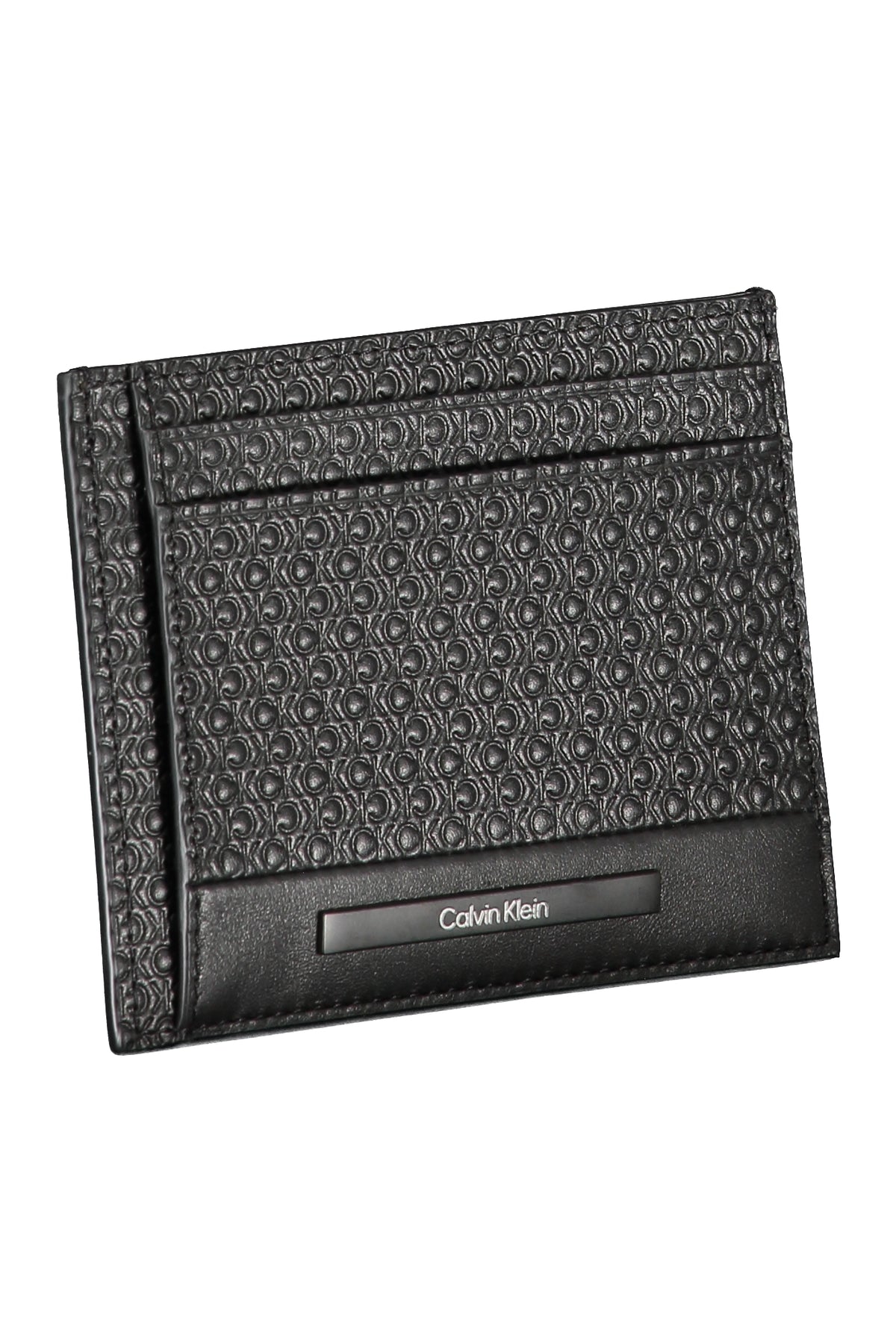 CARTEIRA EM COURO CALVIN KLEIN HOMEM PRETA