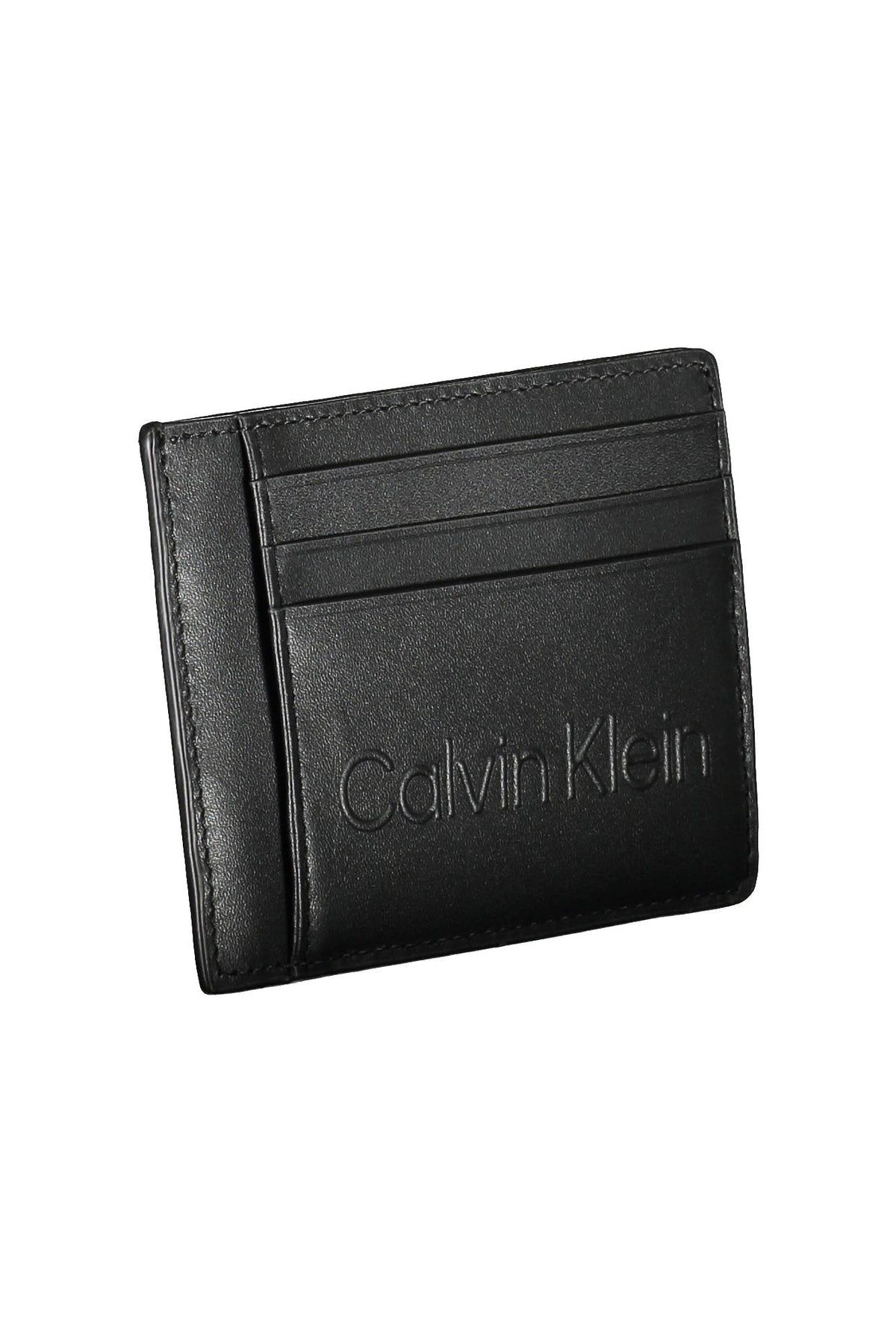 CARTEIRA COM ESTAMPADO CALVIN KLEIN HOMEM PRETA