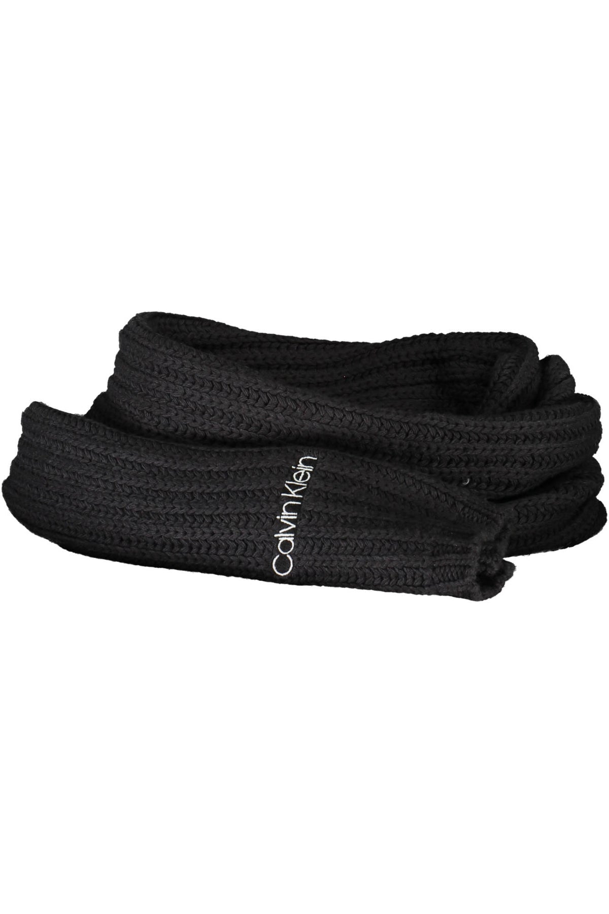 CALVIN KLEIN BLACK WOMEN'S SCARF