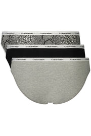 ROUPA INTERIOR EM ALGODÃO CALVIN KLEIN MULHER CINZENTO