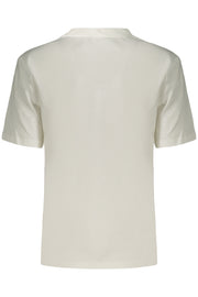 T-SHIRT EM ALGODÃO CALVIN KLEIN MULHER BRANCA