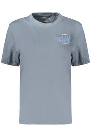 T-SHIRT EM ALGODÃO CALVIN KLEIN MULHER CINZENTA