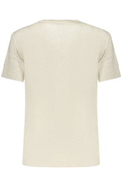 T-SHIRT EM ALGODÃO CALVIN KLEIN MULHER CINZENTA