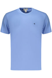 T-SHIRT EM ALGODÃO CALVIN KLEIN HOMEM AZUL CLARO