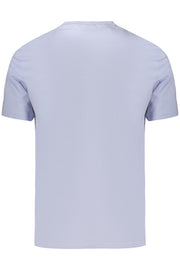 T-SHIRT EM ALGODÃO CALVIN KLEIN HOMEM AZUL CLARO