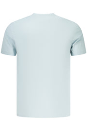 T-SHIRT EM ALGODÃO CALVIN KLEIN HOMEM AZUL CLARO