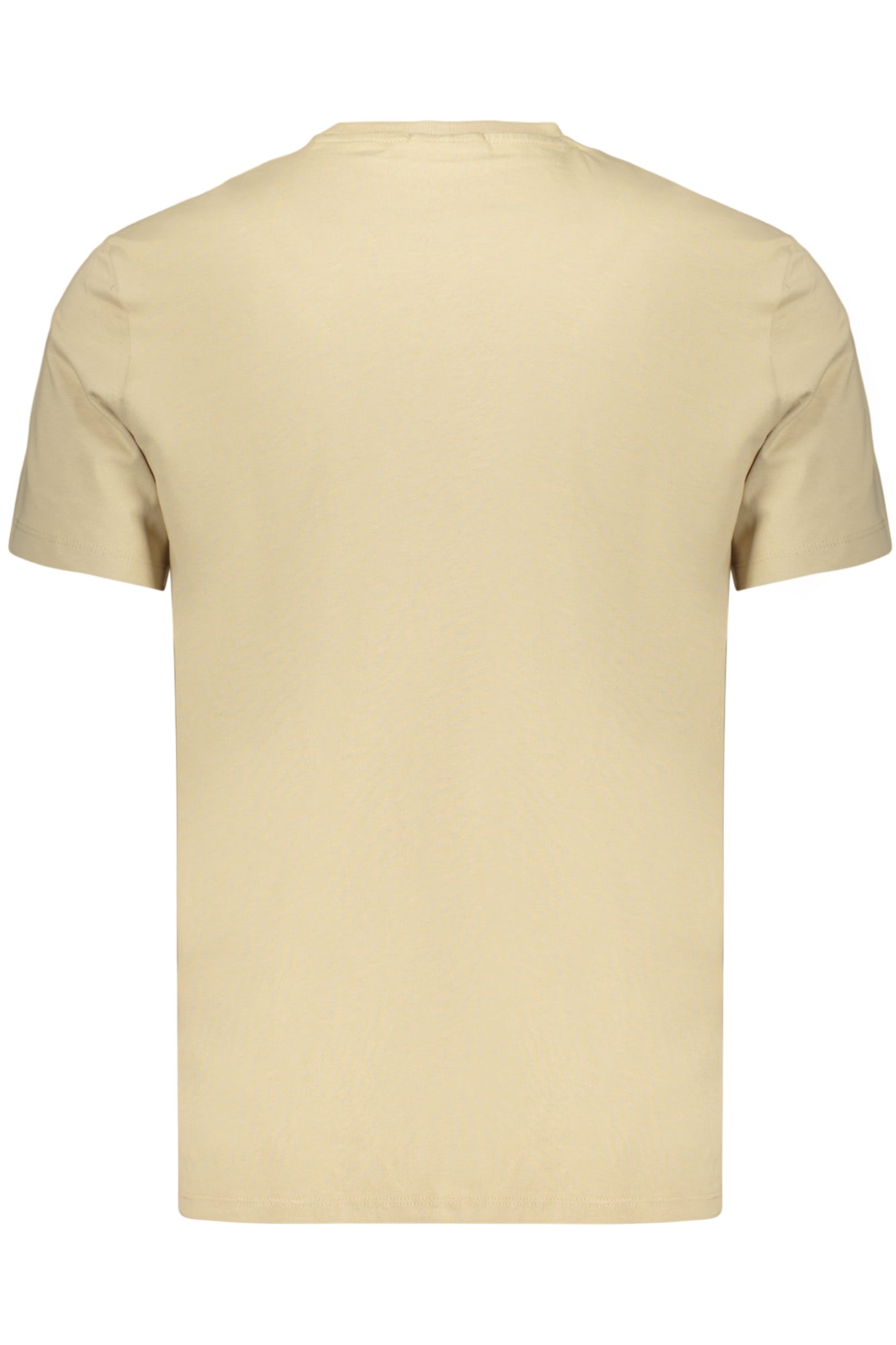 T-SHIRT EM ALGODÃO CALVIN KLEIN HOMEM BEGE