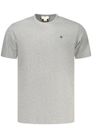T-SHIRT EM ALGODÃO CALVIN KLEIN HOMEM CINZENTA