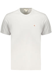 T-SHIRT EM ALGODÃO CALVIN KLEIN HOMEM CINZENTA